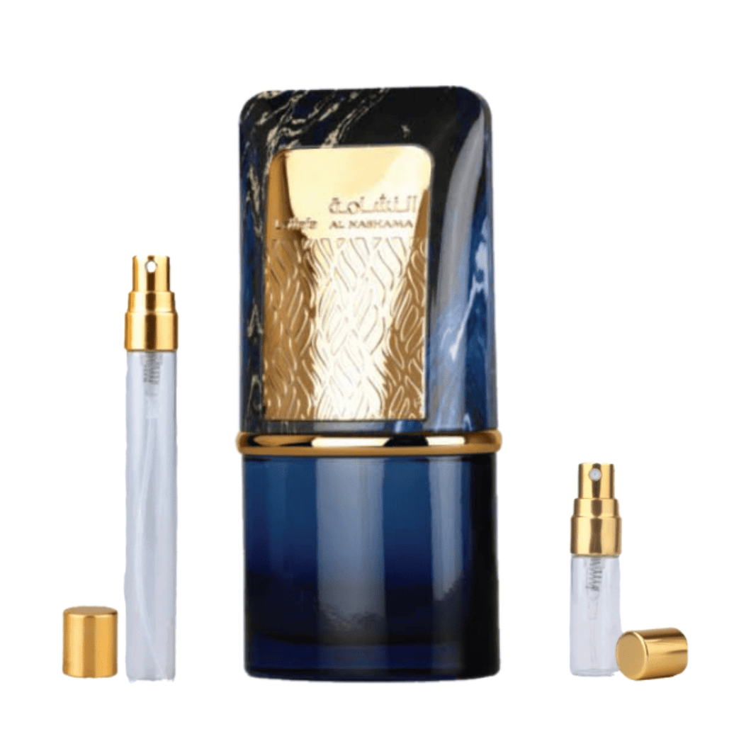 Decant Perfume Árabe Compartilhável Al Nashama Caprice de Lattafa - Decant de  5ml e 10ml
