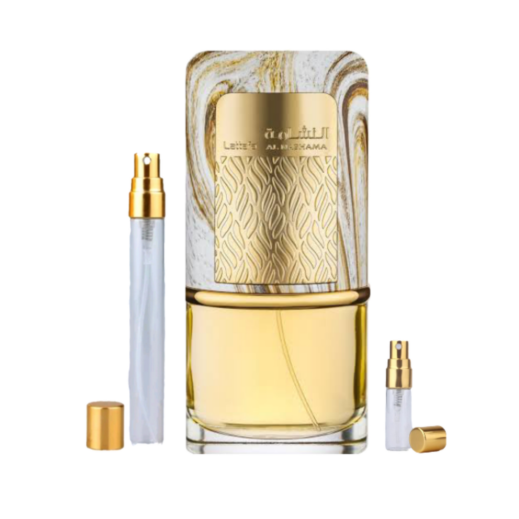Decant Perfume Árabe Compartilhável Al Nashama de Lattafa  - Decant de 5ml e 10ml