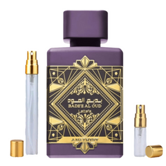 Decant Perfume Árabe Masculino Bade'e Al Oud Amethyst de Lataffa - Decant de 5ml e 10ml