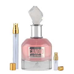 Decant Perfume Árabe Feminino Candid de Maison Alhambra - Decant de 5ml e 10ml