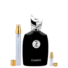 Decant Perfume Árabe Masculino Cassius de Maison Alhambra - Decant de 5ml e 10ml