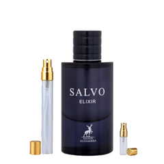 Decant Perfume Árabe Masculino Salvo Elixir de Maison Alhambra - Decant de 5ml e 10ml